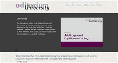 Desktop Screenshot of oditorium.com
