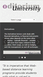 Mobile Screenshot of oditorium.com